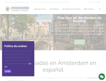 Tablet Screenshot of guiadeamsterdam.com